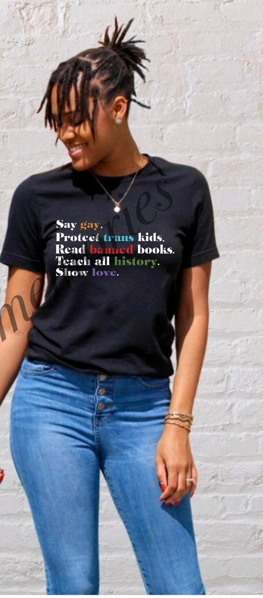 SAY, PROTECT, READ, TEACH AND SHOW